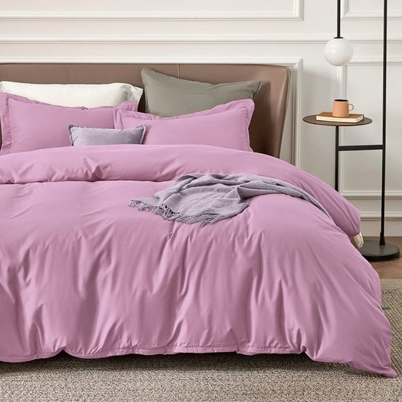 New Full or Queen Duvet Covers  - Soft Brushed Microfiber 3 Pieces with Zipper C - Picture 12 of 16